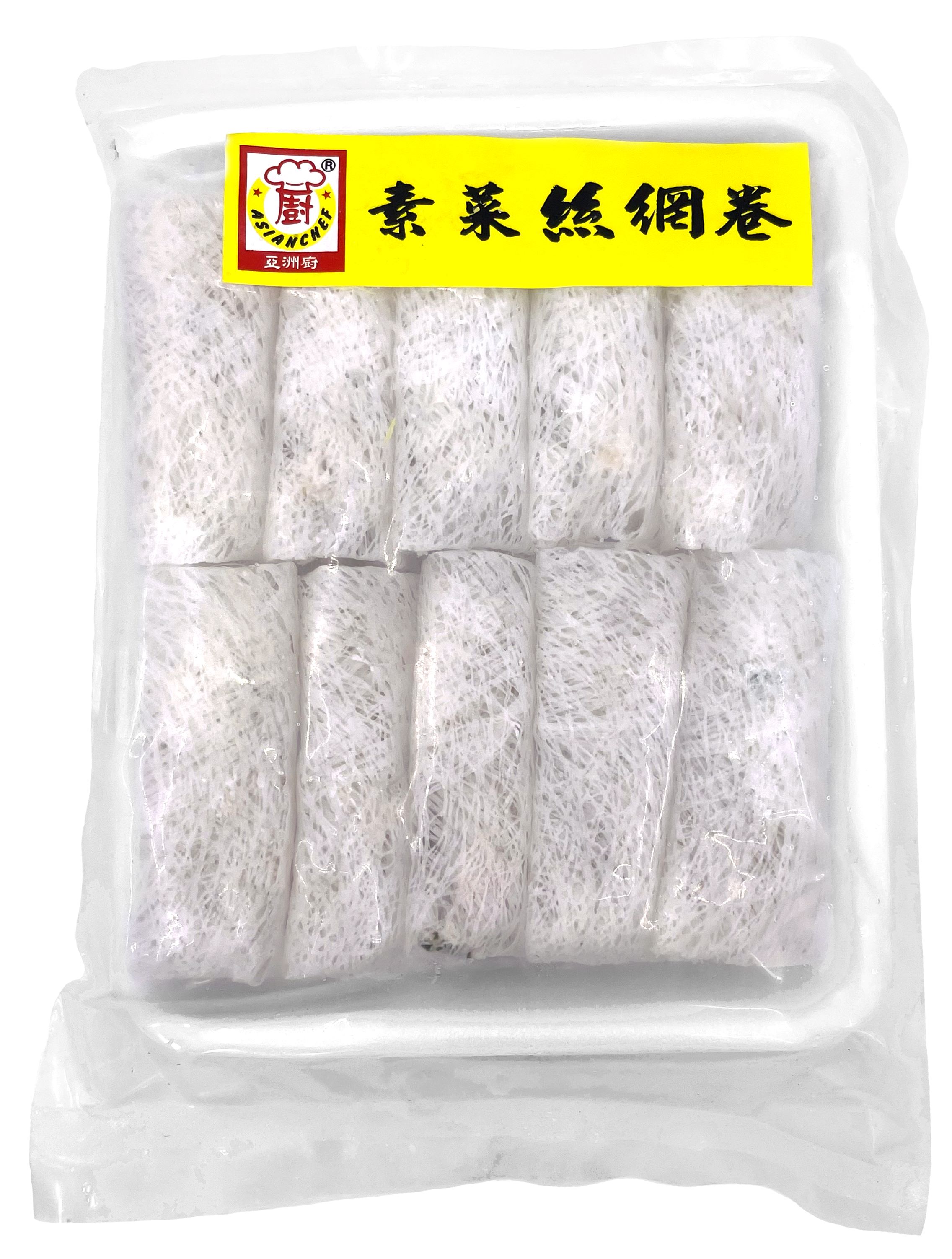 产品封面图片：王子亚洲厨 - 素菜丝网卷 (-18℃) 280g