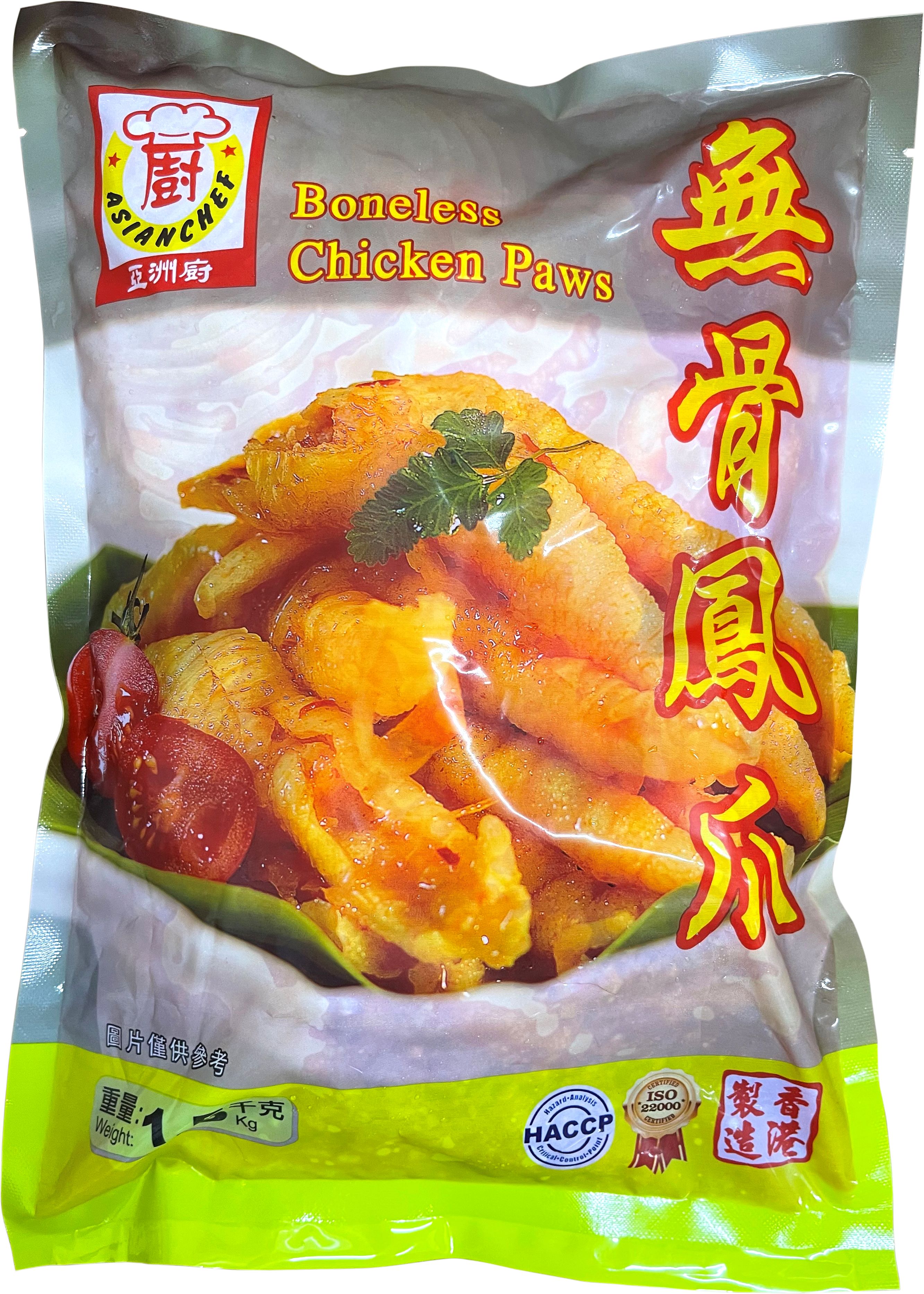 Product Cover Image: Asian Chef - Boneless Chicken Paws (0℃-4℃)  1.5kg
