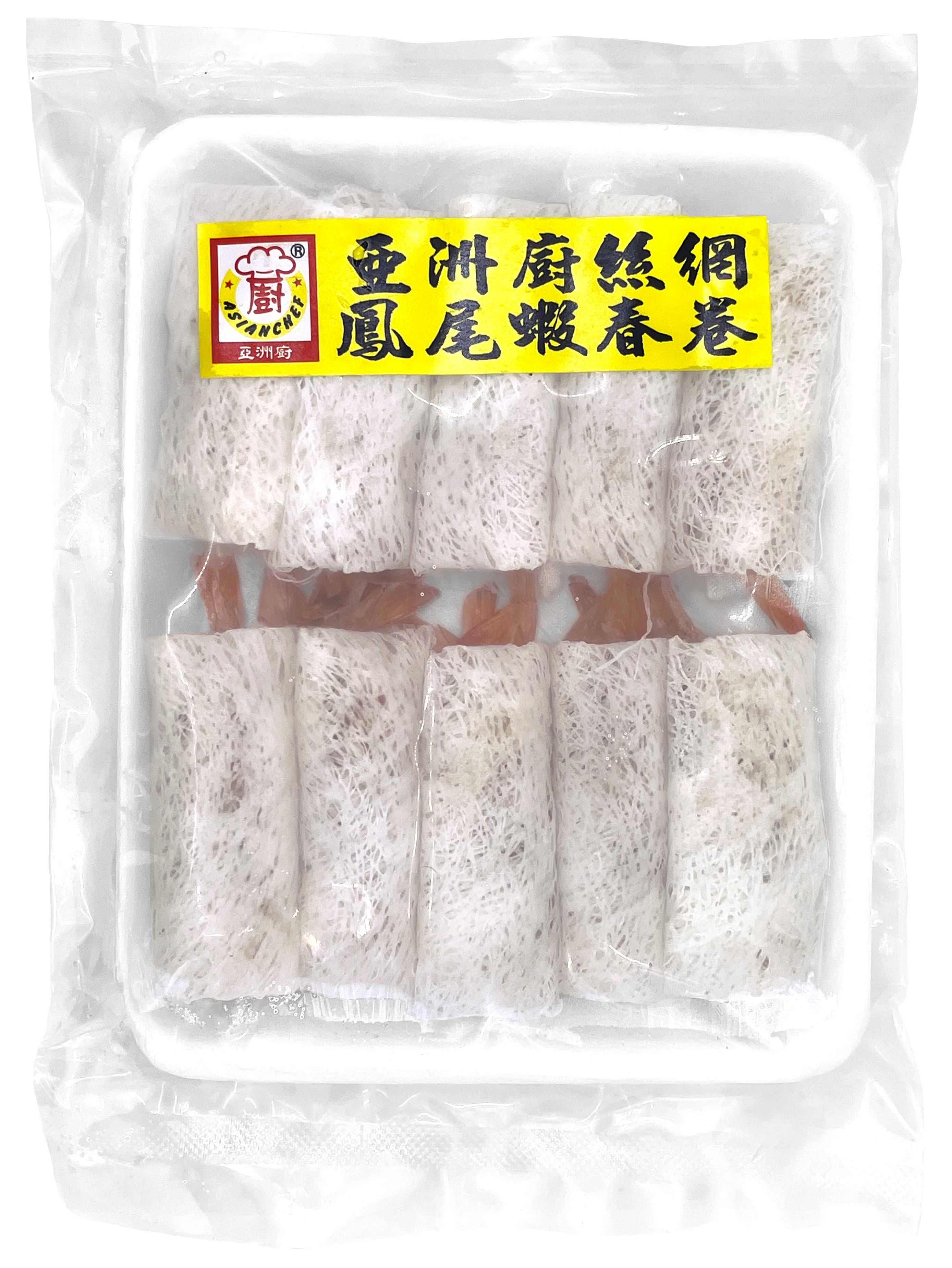 Product Cover Image: Asian Chef - PTO Shrimp Net Rice Spring Roll (-18℃) 250g