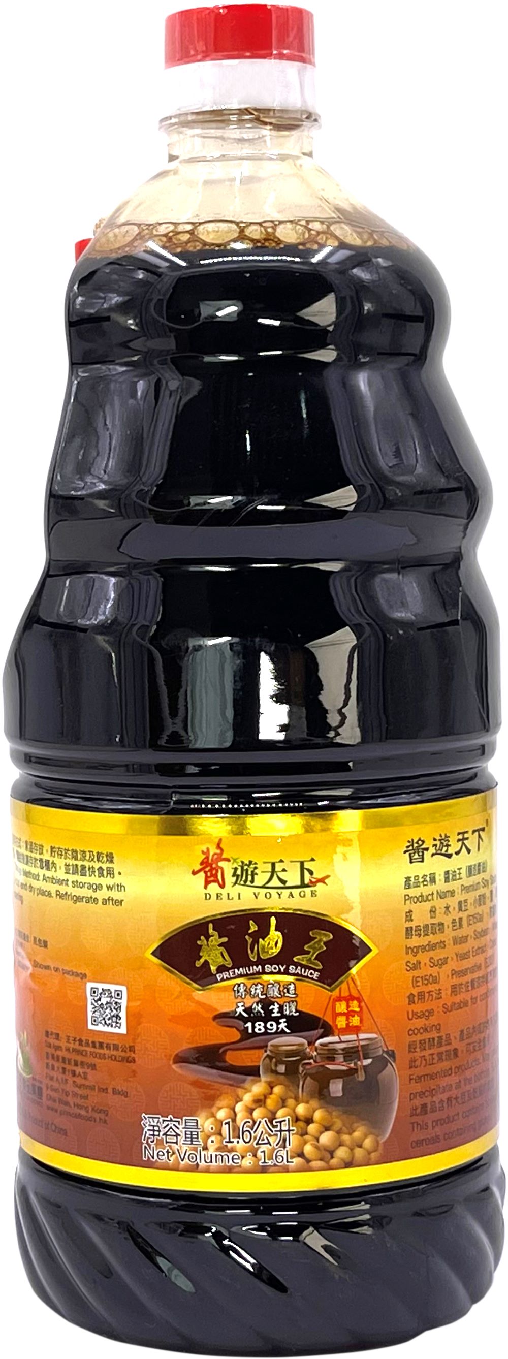 产品封面图片：酱游天下 - 酱油王 1.6L
