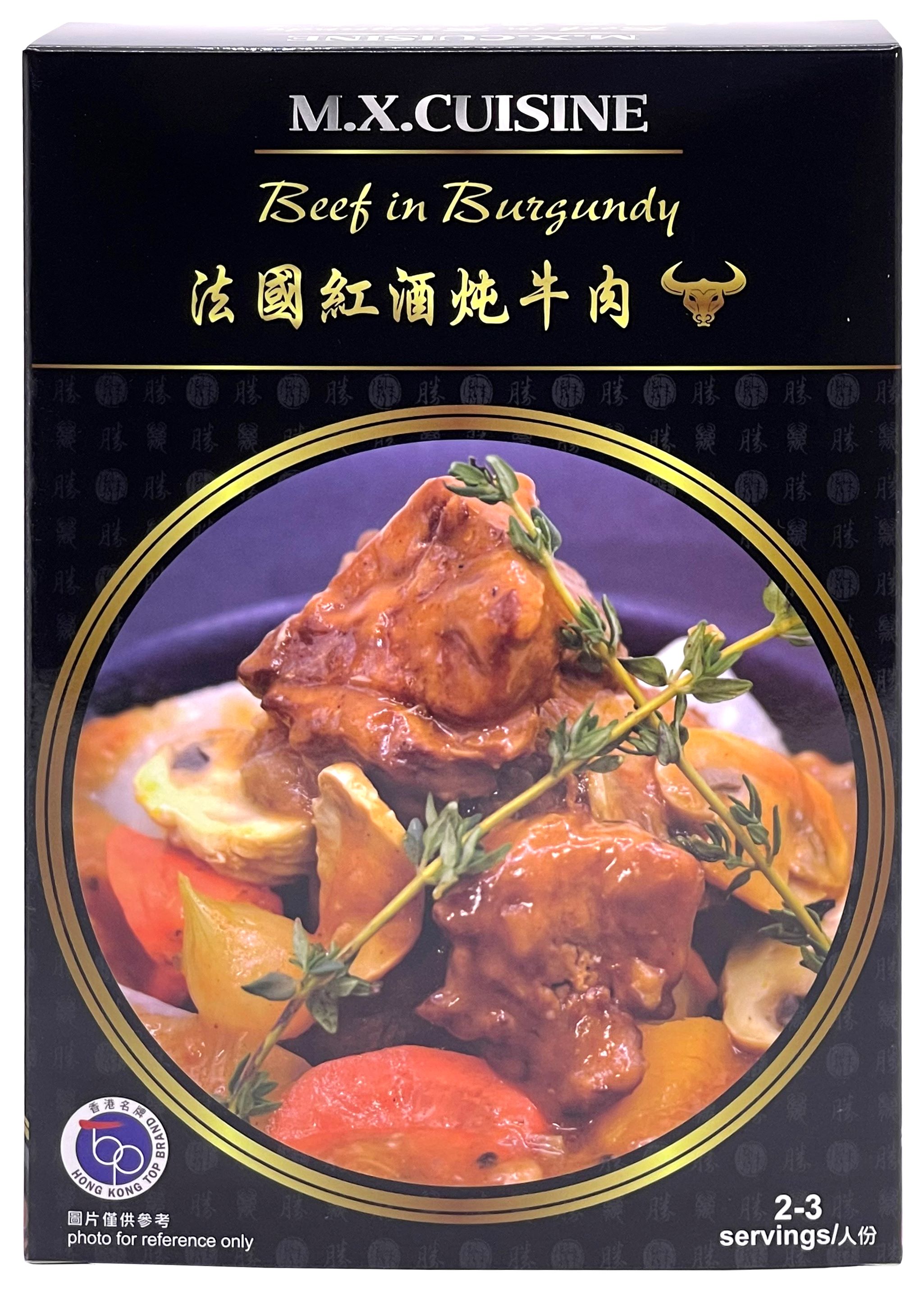产品封面图片:万胜厨 - 法国红酒炖牛肉 (-18℃) 400g